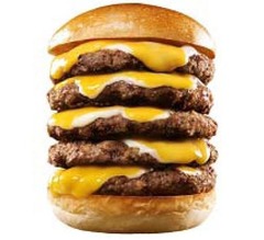 絶品タワーチーズバーガー復活、&ldquo;伝説バーガー&rdquo;企画で見事1位に。