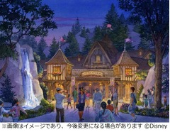 TDL初の本格的な屋内シアター、絵本から飛び出してきたような施設に。