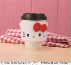 ローソン&ldquo;ハローキティのスリーブ&rdquo;付きラテ