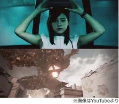 篠崎愛の刺激的な&ldquo;鬼ごっこ&rdquo;、ペプシCM「桃太郎」世界観の中で躍動。
