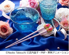 セーラームーンアイテム型の箸、女の子が憧れたアイテムを再現。