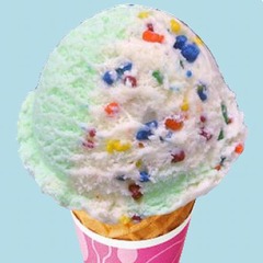 サーティワン人気味に特別ver.、「ポッピングシャワー」カラフルUP。