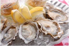 多数の国内外の牡蠣食べ放題、「グランド・セントラル」名物企画。