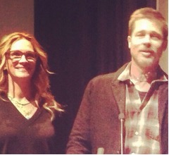 ブラピ、アンジーと破局後初の公の場