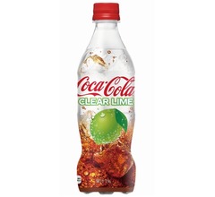 透明な「コカ・コーラ クリア」、今年はライム