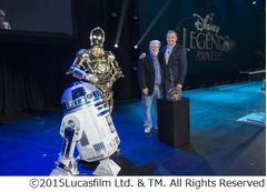 ルーカス監督「ディズニーは友達」、ファン興奮の&ldquo;レジェンド&rdquo;授与式。