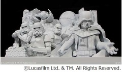 ベイダーも白い雪のSTAR WARS、ディズニー監修の大雪像が札幌に出現。