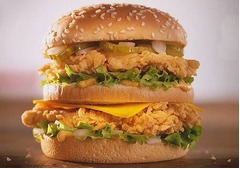 【写真】KFC新商品はビッグマック似？ カナダの「Big Boss」が話題に。