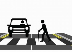 横断歩道ゆっくり渡る85歳に罰金、警察官の対応に反発の声広がる。