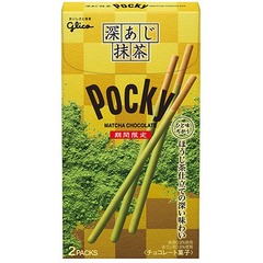 ほうじ茶隠し味の抹茶ポッキー、2種のお茶の風味で深い味わいに。