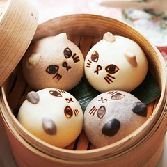 にゃんこの形のスウィーツまん、フェリシモ猫部「ニャムチャ」発売。