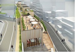 代官山の線路跡地に商業施設、東横線の地下化で生まれた空間を開発。