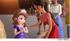 ソフィアとエレナ、プリンセス&ldquo;夢の共演&rdquo;シーン