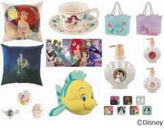 アリエル中心のお姫様一番くじ、「ディズニープリンセス」シリーズ新作。