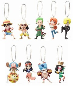 AXE&times;ワンピースコラボに第2弾、全9種類のオリジナルフィギュアが付属。