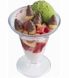 スシローがたけのこの里パフェ、たけのこ派の熱い要望に応え商品化。