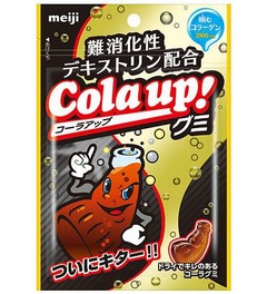コーラアップにあの成分配合、飲料で話題の成分配合で売上拡大狙う。