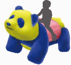 置き場に困る、使い途不明の超限定パンダカート