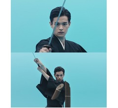 瀬戸康史が袴姿で居合道を披露