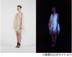 男性は凝視NG&ldquo;即バレ&rdquo;ドレス、視線を感じると素材が光る＆動く。