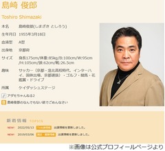 島崎俊郎さん急死、「ひょうきん族」「元気が出るテレビ」などで活躍