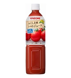 福島産トマト100％のジュース、「十分な安全性確認」でカゴメが発売。