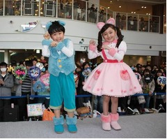 イヌ福とネコ花音がユニット、CDデビュー後初のイベントで緊張も。