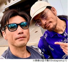 金子賢、長瀬智也と&ldquo;何十年振りにランチ&rdquo;報告「ヤツとはやっぱり話が合うわ」