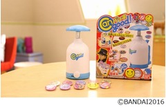 バンダイの缶バッジ製造機復活、世界350万個販売の「Canバッチgood!」。
