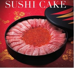 かっぱ寿司がフォトジェニックな「SUSHI CAKE」