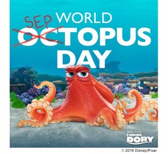 10月7日はニモ続編の新キャラ&ldquo;ハンク&rdquo;の日