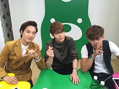 超新星の番組観覧にファン殺到、原宿のスタジオ前で黄色い声援響く。