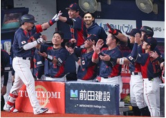 先制ソロの鈴木　野球