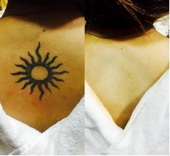 体全体のタトゥーでもキレイに隠せるサービス