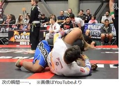 格闘技の試合&ldquo;オナラ&rdquo;で決着、技の応酬の中で顔へ放屁され戦意喪失。