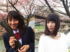 小島梨里杏が15&rarr;27歳演じる、Crystal Kay初の桜ソング「サクラ」MVで。