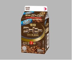 濃い味「大人の雪印コーヒー」、通常品よりもコーヒー分を2倍使用。