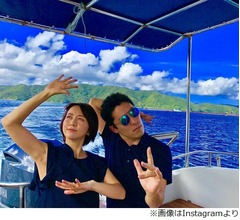 オリラジ中田＆福田萌が夫婦で&ldquo;ジョジョ立ち&rdquo;