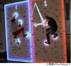 ボルダリング&times;卓球ゲームが話題に