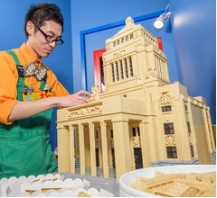 超大作&ldquo;レゴ国会議事堂&rdquo;、国会議事堂に展示