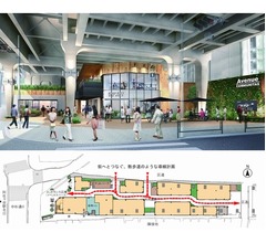 阿佐ヶ谷駅高架下に新商業施設、7月末に開業へ