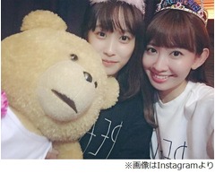 こじはる＆高橋愛の貴重な一枚、プライベートで初対面のツーショット。