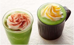 タリーズが和洋折衷ドリンク、こだわりの宇治抹茶を使用した2品。