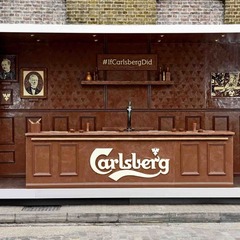 すべてチョコのパブがオープン、カールスバーグUKがイースター企画。