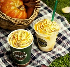 タリーズが秋のパンプキンづくしドリンク
