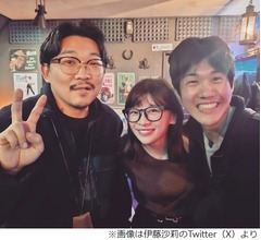 伊藤沙莉、&ldquo;2人の兄&rdquo;との3ショット披露「兄たちは巡り会いました」