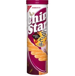 &ldquo;京七味&rdquo;の和風チップスター、京新清水唐辛子とぶどう山椒を使用。