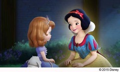 ソフィアに白雪姫がアドバイス、「ちいさなプリンセス」本編映像到着。