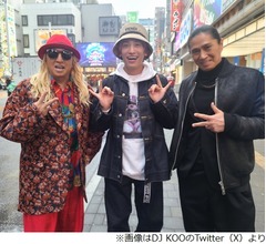 撮影していたDJ KOOとSAM、歌舞伎町で芸能人に遭遇「コーさん何やってんスカ！？」