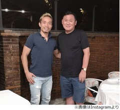 長友佑都と楽天・三木谷氏がトルコで2ショット
